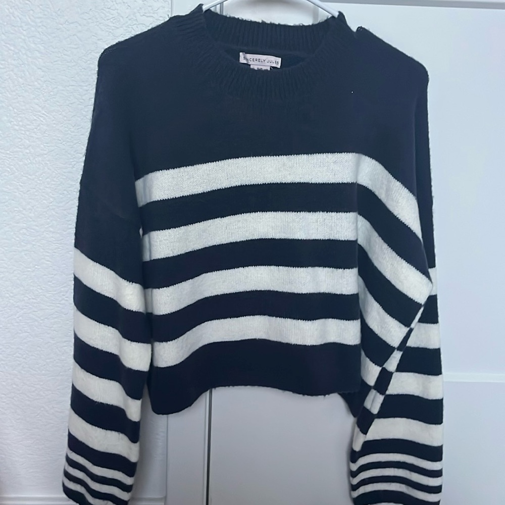 Sincerely Jules Fuzzy Crew Neck